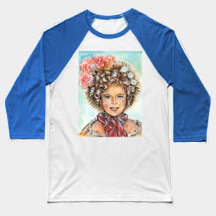 Shirley Temple Baseball T-Shirt